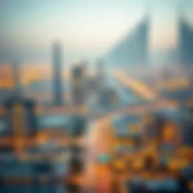 Map of Dubai neighborhoods with highlighted investment hotspots