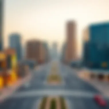 Business Zones in Dubai Map of Dubai's business zones