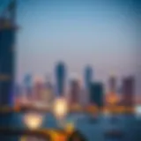 Stunning skyline view of Address Fountain Views