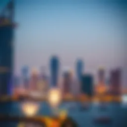 Stunning skyline view of Address Fountain Views