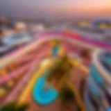 Aerial view of Dubai Mall showcasing its grandeur