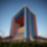 Stunning exterior view of Al Fahad Building showcasing its modern architecture