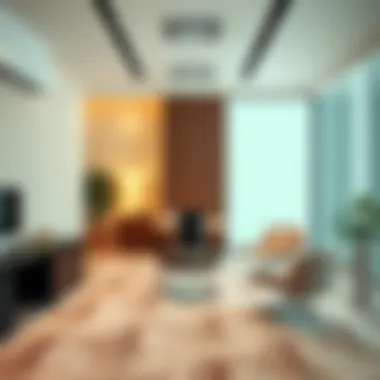 Interior office space in Al Fahad Building designed for functionality and comfort