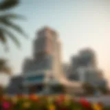 Stunning exterior view of Al Fattan Park View Tower