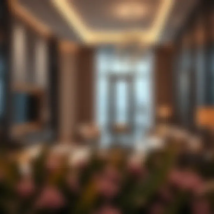 Interior design of a luxury apartment in Al Ghurair Properties