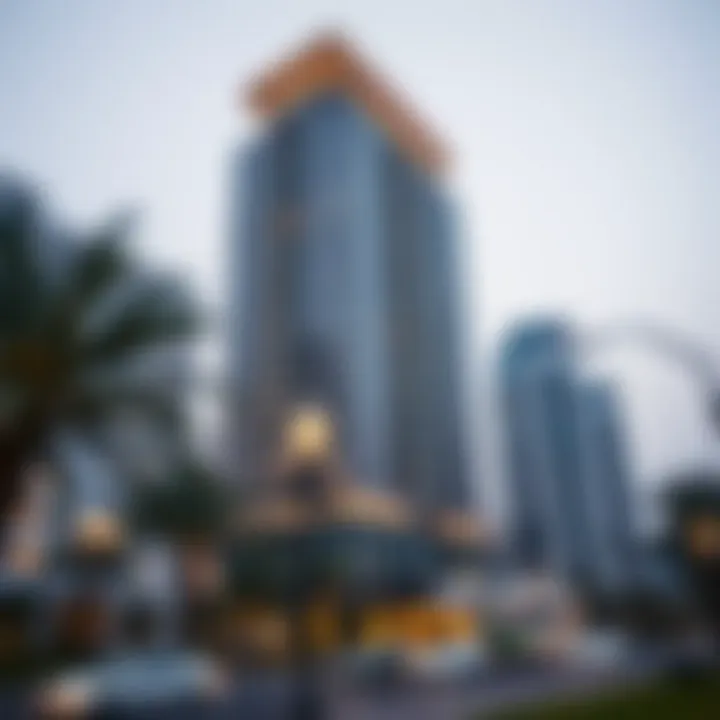 An illustration of investment trends related to Al Hamd Building within Dubai's real estate market
