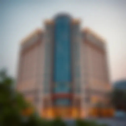 Stunning exterior view of the Al Otaiba Building showcasing its architectural elegance