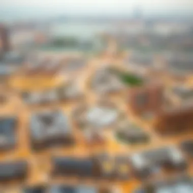 Map highlighting strategic location of Al Qusais Business Center in Dubai