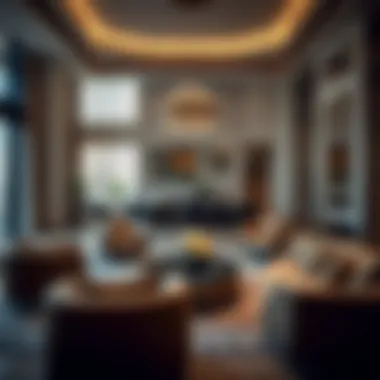 Luxurious Interior of Al Sayyah Residence Luxurious living space in Al Sayyah Residence