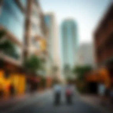The vibrant community atmosphere around Al Shaya Building in Karama