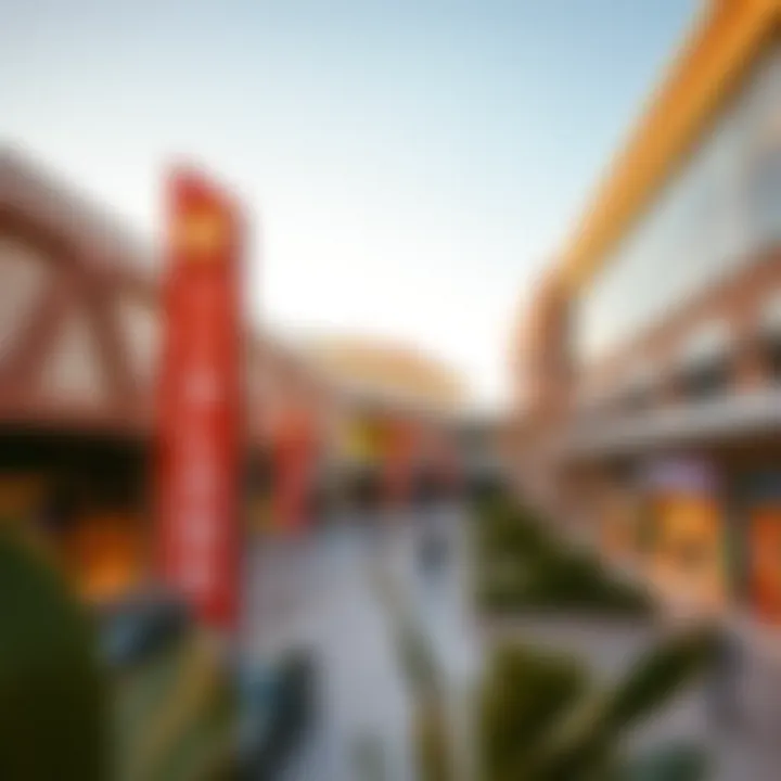 Visual representation of investment opportunities surrounding Al Warqa Mall