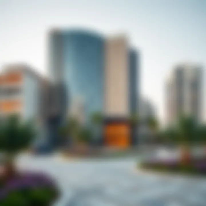 Modern architectural design showcasing Al Zorah's innovative buildings