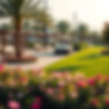 Lush green spaces and recreational areas in Al Zorah