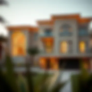 Luxury Living: Residential Offerings in Dubai An elegant residential property representing luxury living in Dubai