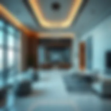 Luxurious interior design showcasing modern living spaces