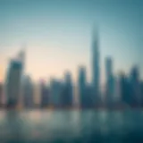 Stunning skyline of Dubai showcasing modern architecture