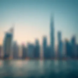 Stunning skyline of Dubai showcasing modern architecture