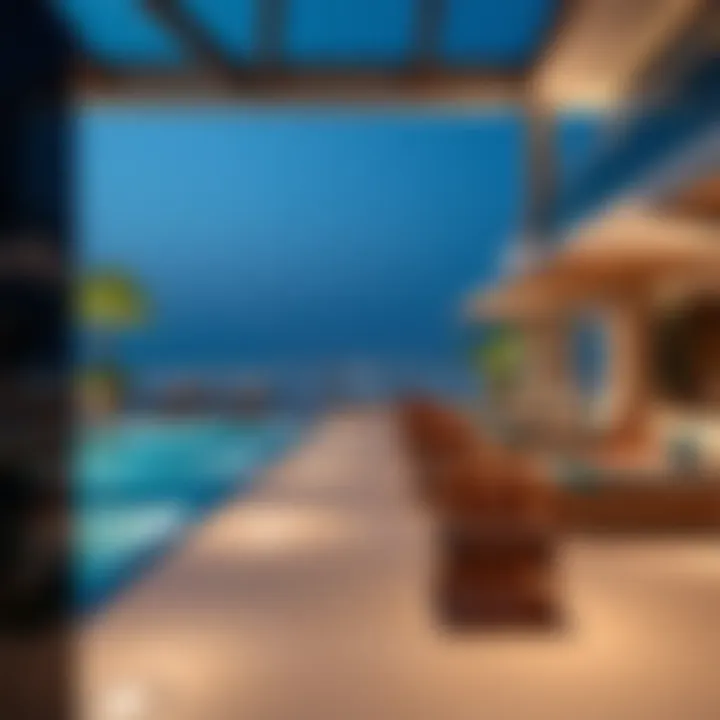 Luxurious amenities at Azure Residences
