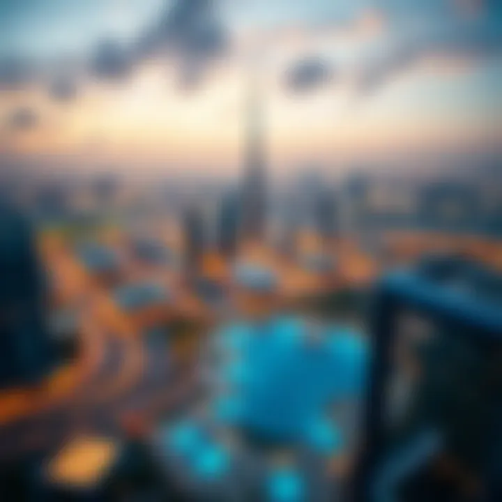 Breathtaking views from Barcelo Residences overlooking Dubai's skyline