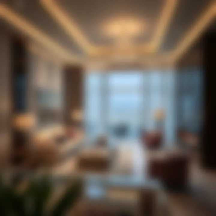 Luxurious interior design of a Barcelo Residence living space