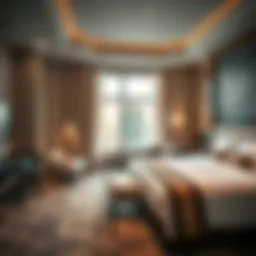 Luxurious hotel room in Bur Dubai