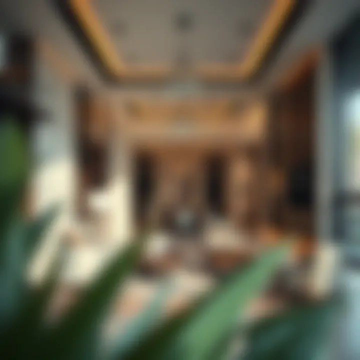 Luxurious interior of a residential unit in Binghatti Riverside
