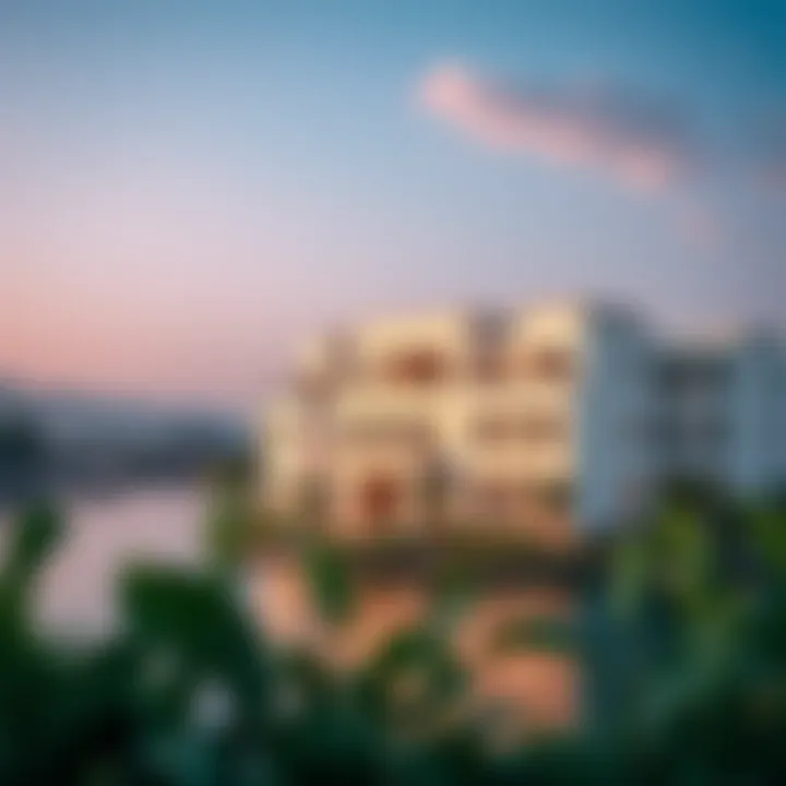 Scenic surroundings highlighting the location of Binghatti Riverside
