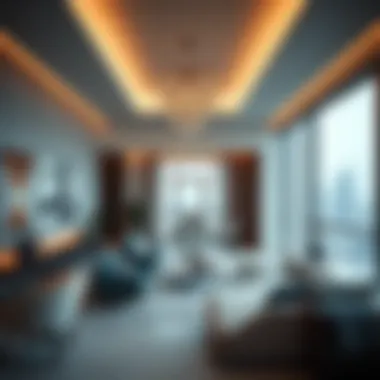 Interior Design of Bloom Towers Interior design showcasing modern living spaces in Bloom Towers