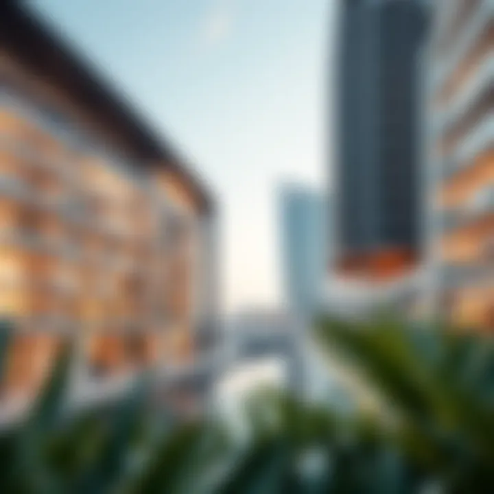 Stunning view of Bluewater Residences showcasing modern architecture