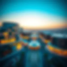 Panoramic view of City Center Mirdif showcasing modern architecture