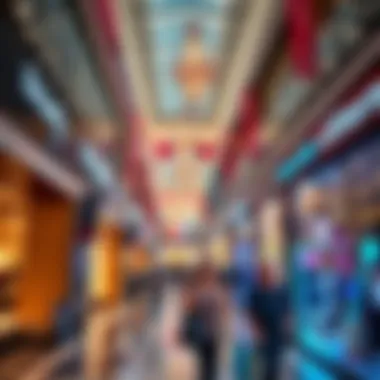 Vibrant shopping scene in City Center Mirdif