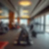 Interior view of City Walk Gym showcasing modern equipment