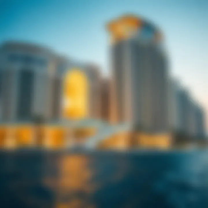 Architectural features of Wasl Port Views