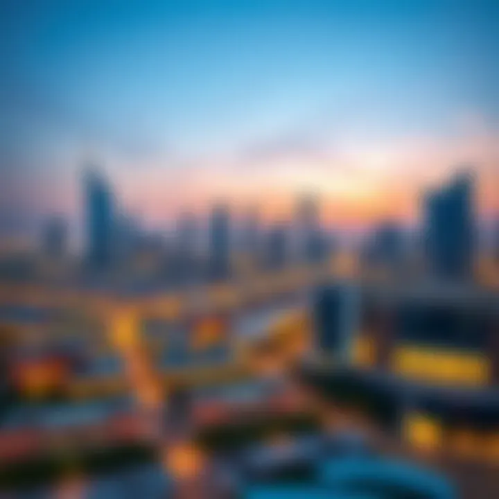 Breathtaking skyline of Dubai featuring Al Azizi developments