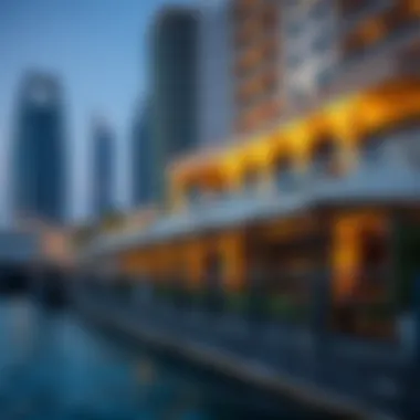 Leisure and Dining in Dubai Marina Vibrant lifestyle with waterfront dining and leisure activities