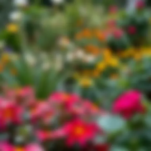 A well-maintained garden showcasing vibrant plants and flowers.