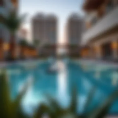 Luxurious amenities at Shamal Terraces