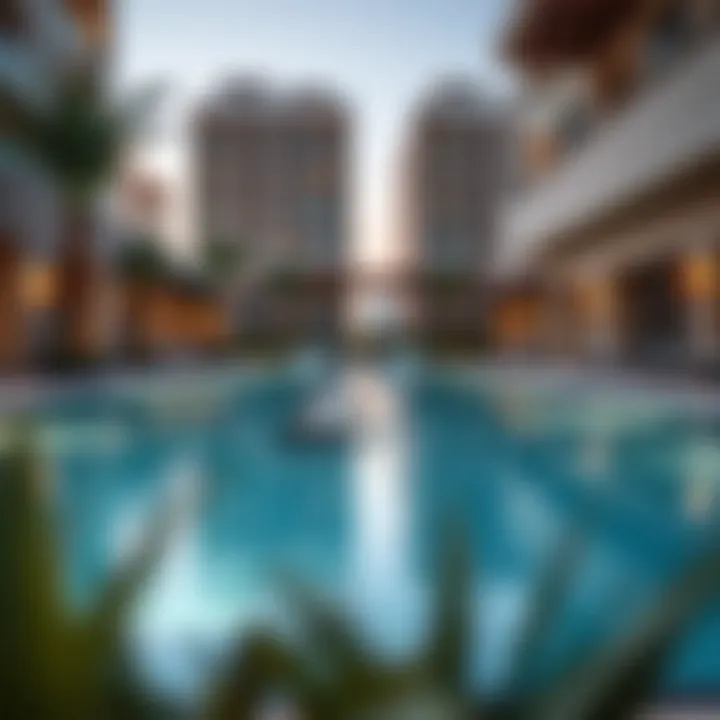 Luxurious amenities at Shamal Terraces