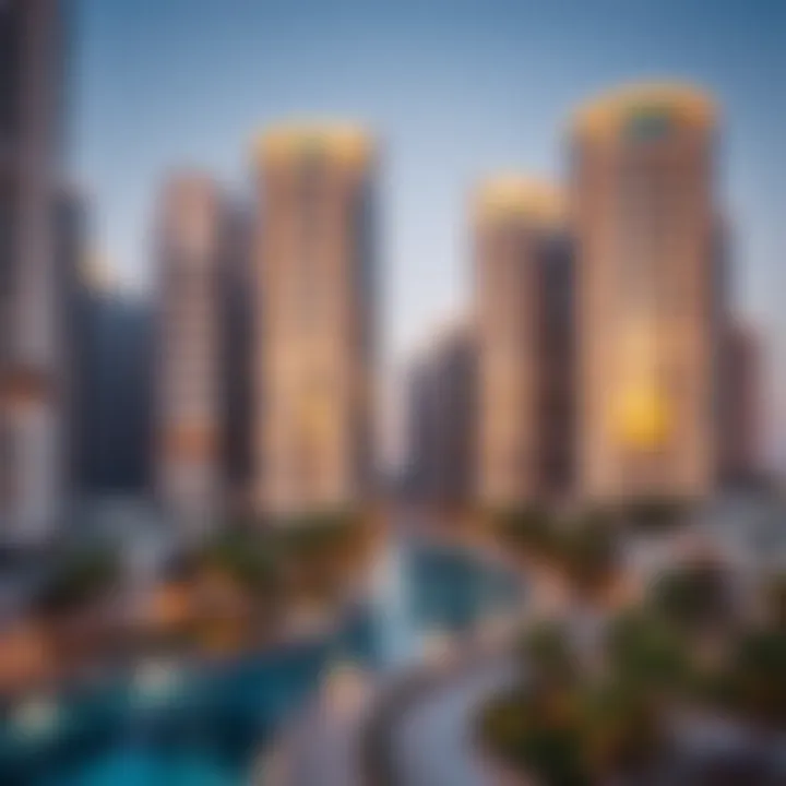 Luxurious residential complexes within MBR City