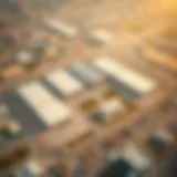 Aerial View of Umm Ramool Aerial view of Umm Ramool showcasing its strategic location within Dubai