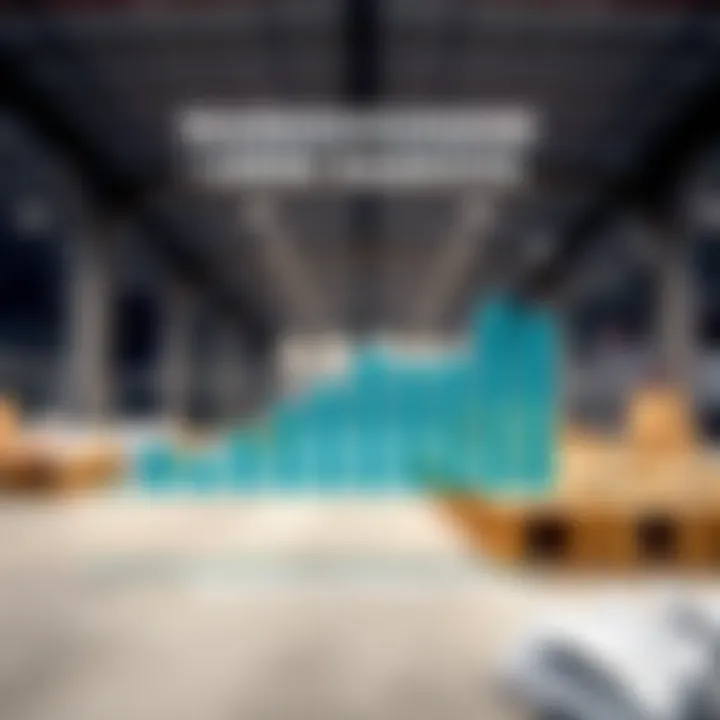 Graph showing the economic impact of warehousing in the Umm Ramool area