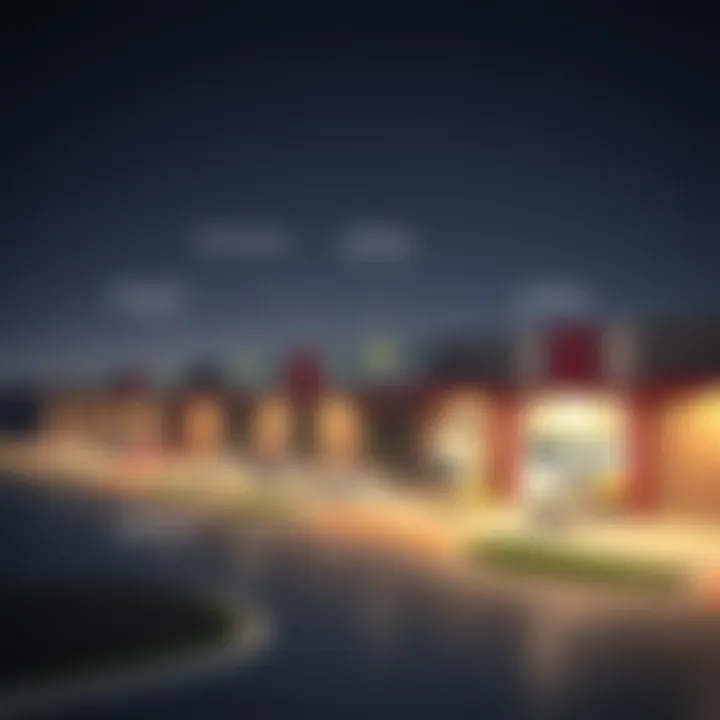 Diagram illustrating various types of warehouses used in Umm Ramool