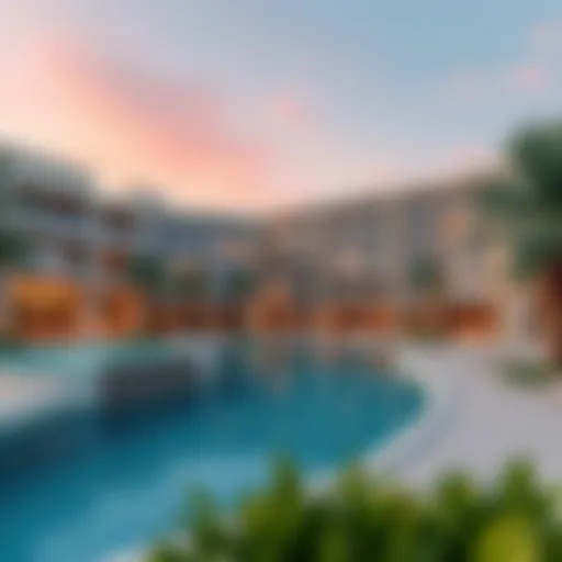 Stunning architectural design of Creek Views by Azizi