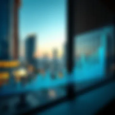 Market trends graph for Dubai's real estate landscape