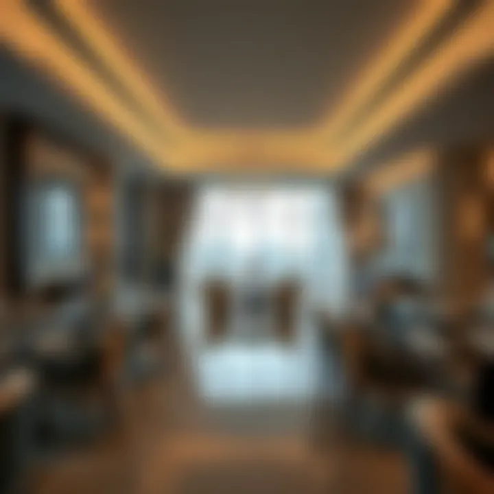 Stylish dining area reflecting luxury lifestyle