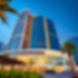 Exterior view showcasing the modern design of مول الريم