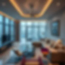 Luxurious apartment interior in Deira