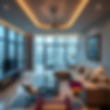 Luxurious apartment interior in Deira