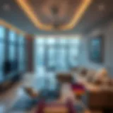 Luxurious Apartment in Deira Luxurious apartment interior in Deira