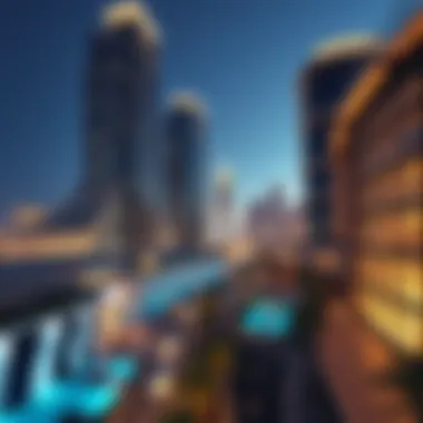 Architectural masterpiece of Dubai's Opera District